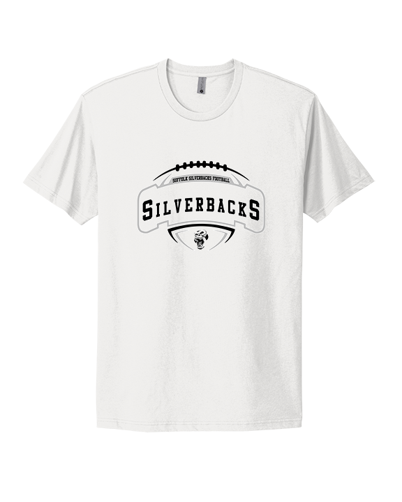 Suffolk Silverbacks Football Toss - Mens Select Cotton T-Shirt
