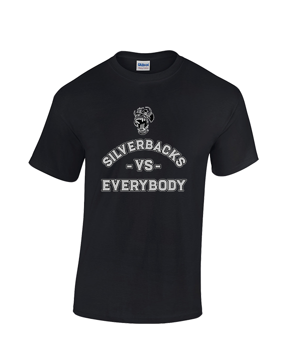 Suffolk Silverbacks Football Vs Everybody - Cotton T-Shirt