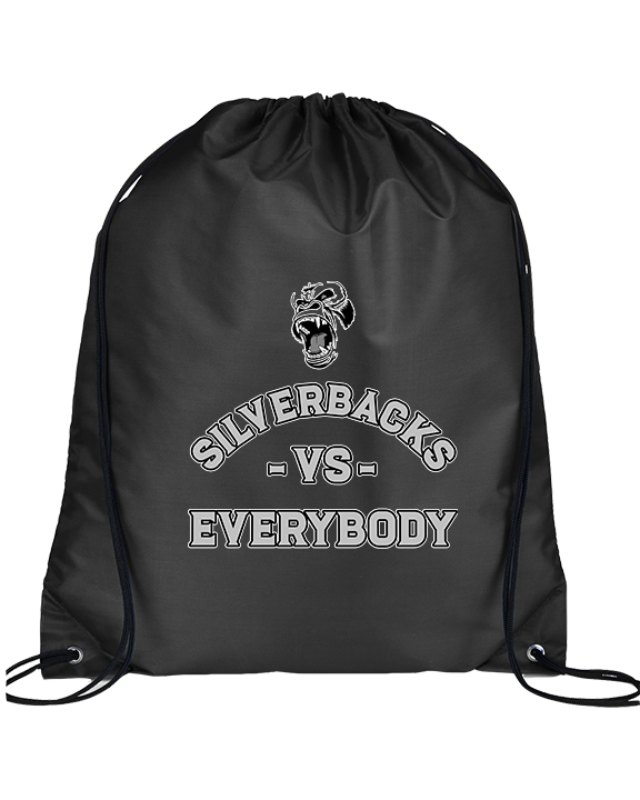 Suffolk Silverbacks Football Vs Everybody - Drawstring Bag