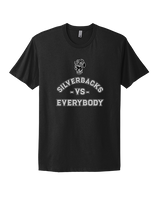 Suffolk Silverbacks Football Vs Everybody - Mens Select Cotton T-Shirt