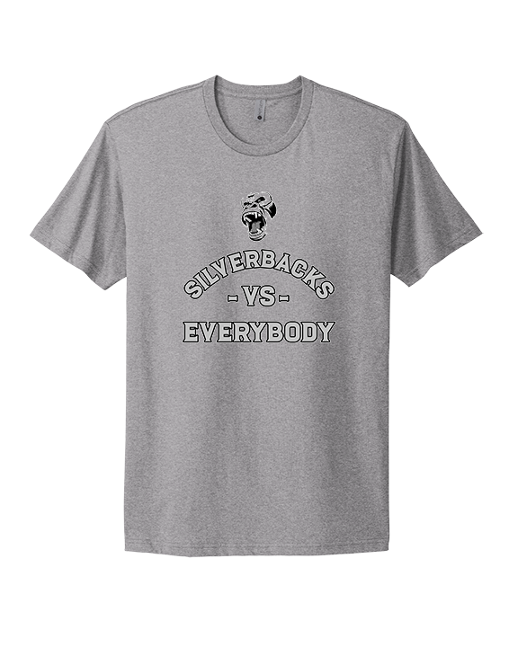 Suffolk Silverbacks Football Vs Everybody - Mens Select Cotton T-Shirt