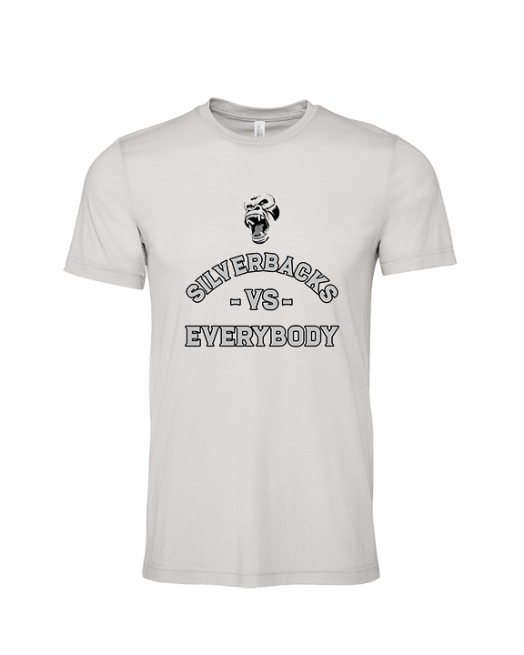 Suffolk Silverbacks Football Vs Everybody - Tri-Blend Shirt