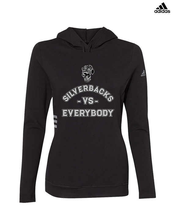 Suffolk Silverbacks Football Vs Everybody - Womens Adidas Hoodie