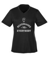 Suffolk Silverbacks Football Vs Everybody - Womens Performance Shirt