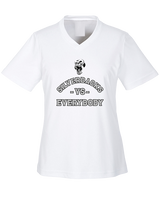 Suffolk Silverbacks Football Vs Everybody - Womens Performance Shirt