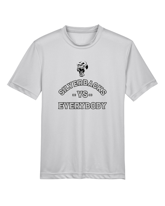 Suffolk Silverbacks Football Vs Everybody - Youth Performance Shirt