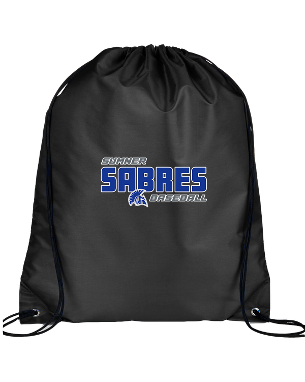 Sumner Academy Baseball Bold - Drawstring Bag