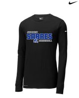 Sumner Academy Baseball Bold - Nike Dri-Fit Poly Long Sleeve