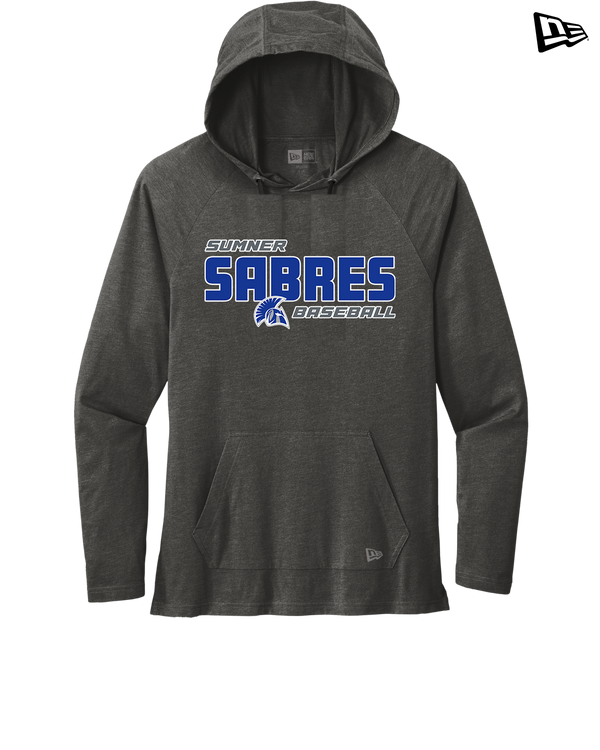 Sumner Academy Baseball Bold - New Era Tri Blend Hoodie