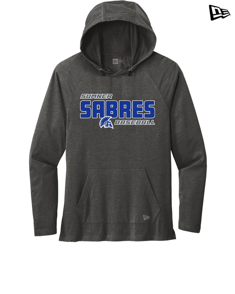 Sumner Academy Baseball Bold - New Era Tri Blend Hoodie