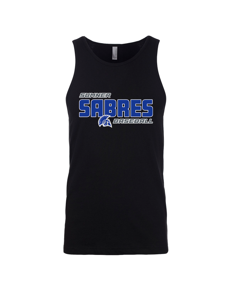 Sumner Academy Baseball Bold - Mens Tank Top