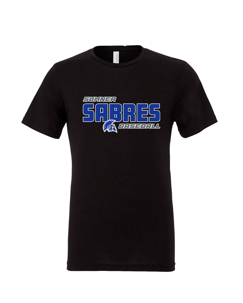 Sumner Academy Baseball Bold - Mens Tri Blend Shirt