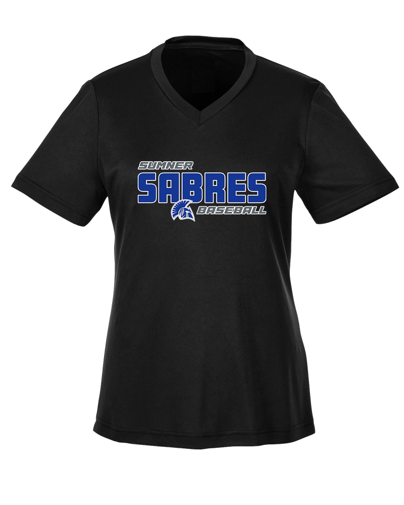 Sumner Academy Baseball Bold - Womens Performance Shirt
