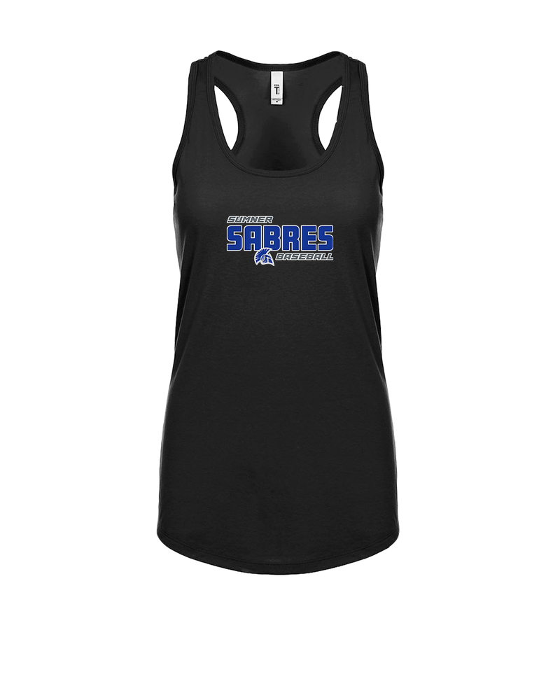 Sumner Academy Baseball Bold - Womens Tank Top
