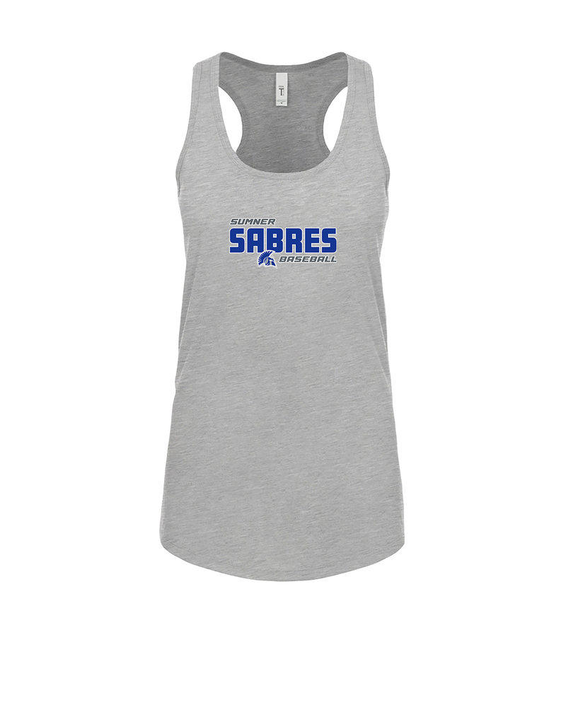 Sumner Academy Baseball Bold - Womens Tank Top