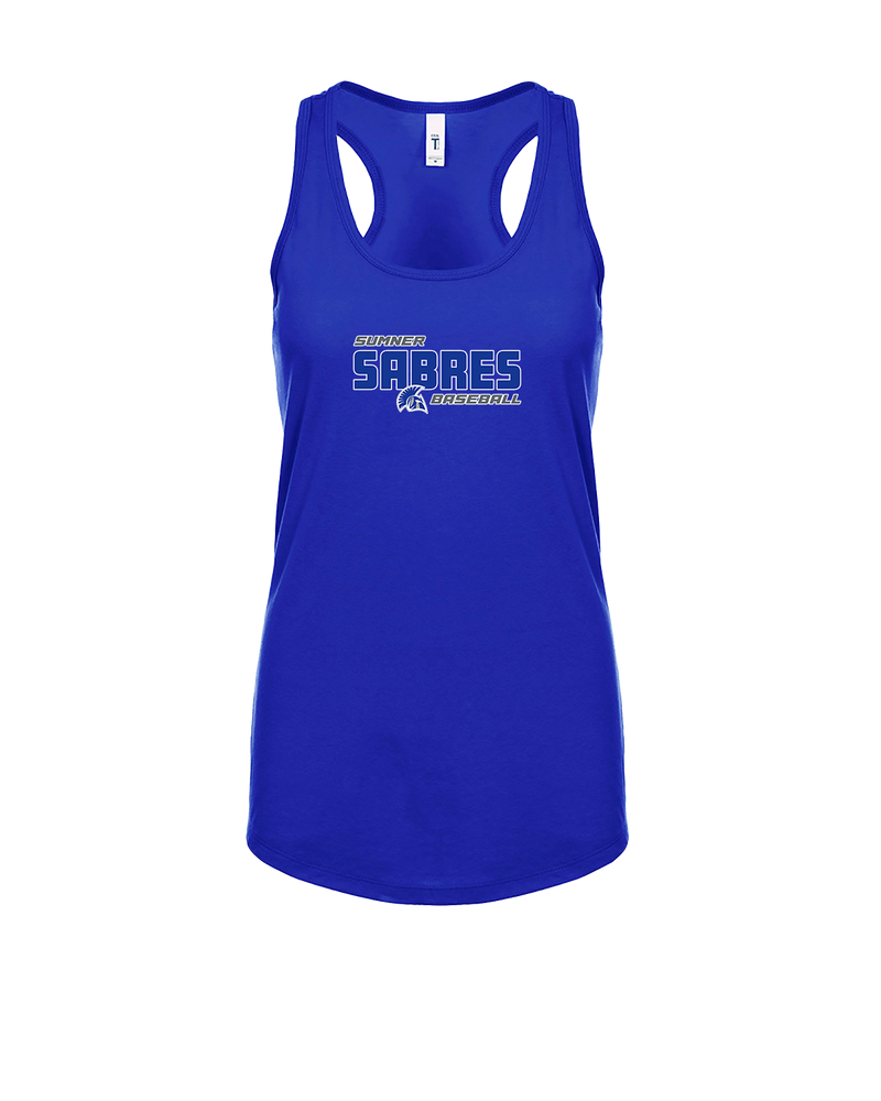 Sumner Academy Baseball Bold - Womens Tank Top