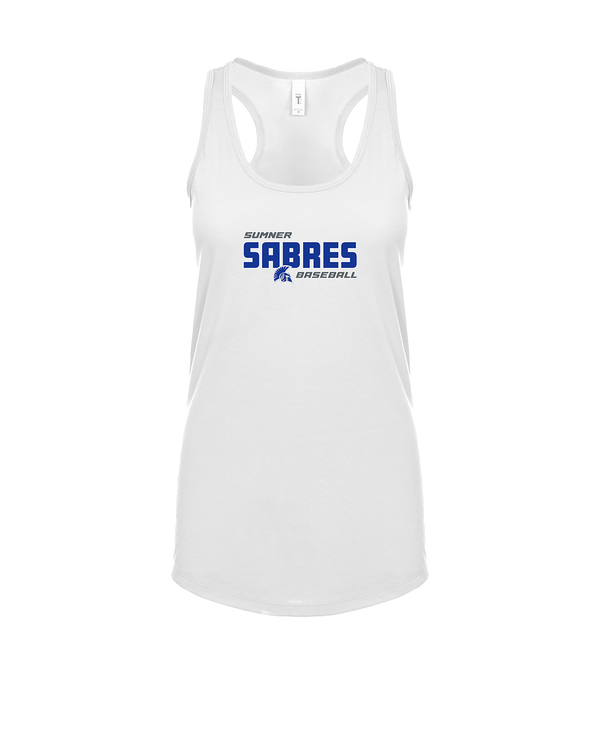 Sumner Academy Baseball Bold - Womens Tank Top