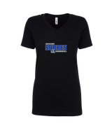 Sumner Academy Baseball Bold - Womens V-Neck