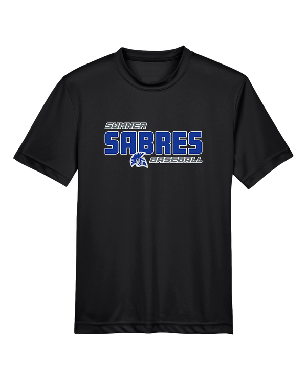 Sumner Academy Baseball Bold - Youth Performance T-Shirt