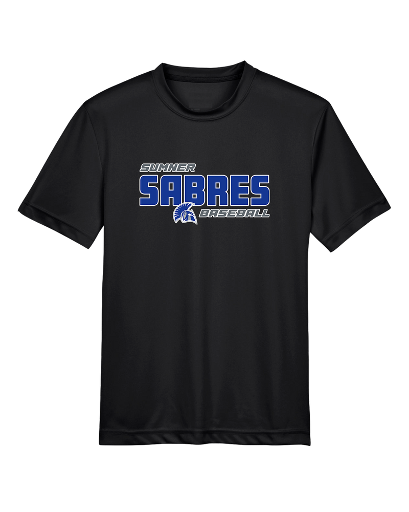 Sumner Academy Baseball Bold - Youth Performance T-Shirt