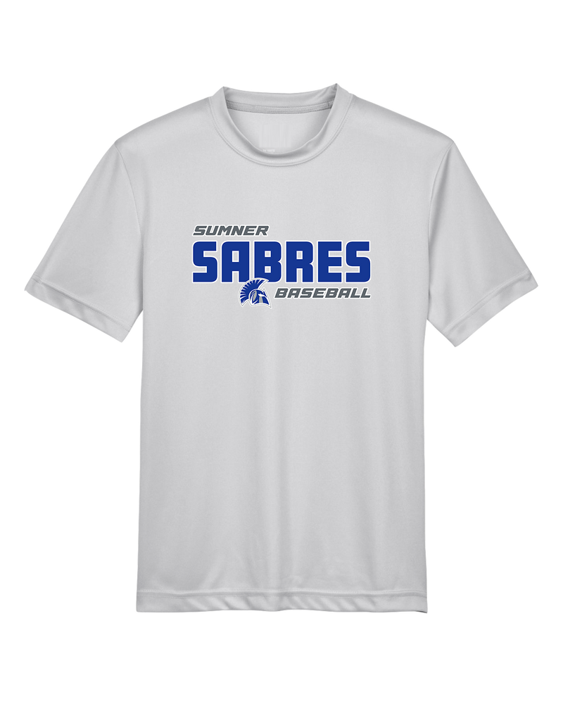 Sumner Academy Baseball Bold - Youth Performance T-Shirt