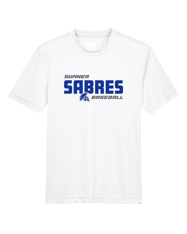 Sumner Academy Baseball Bold - Youth Performance T-Shirt