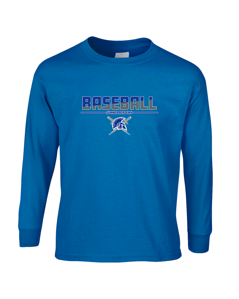 Sumner Academy Baseball Cut - Mens Basic Cotton Long Sleeve