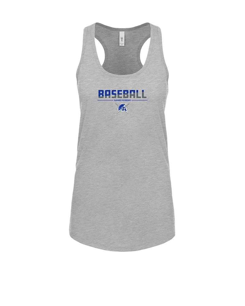Sumner Academy Baseball Cut - Womens Tank Top