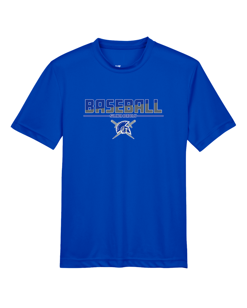 Sumner Academy Baseball Cut - Youth Performance T-Shirt