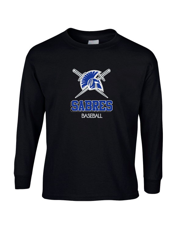 Sumner Academy Baseball Shadow - Mens Basic Cotton Long Sleeve