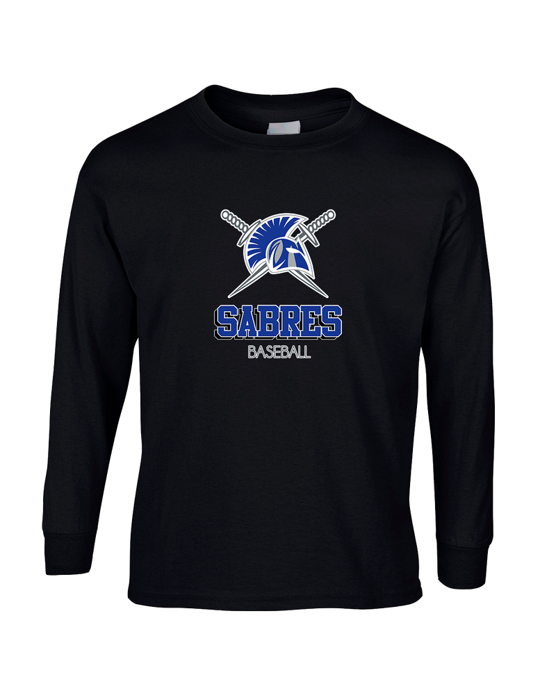 Sumner Academy Baseball Shadow - Mens Basic Cotton Long Sleeve
