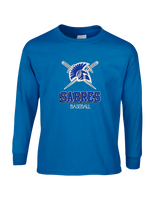 Sumner Academy Baseball Shadow - Mens Basic Cotton Long Sleeve
