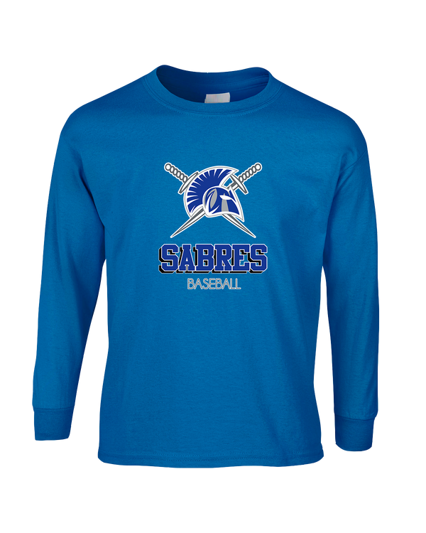 Sumner Academy Baseball Shadow - Mens Basic Cotton Long Sleeve
