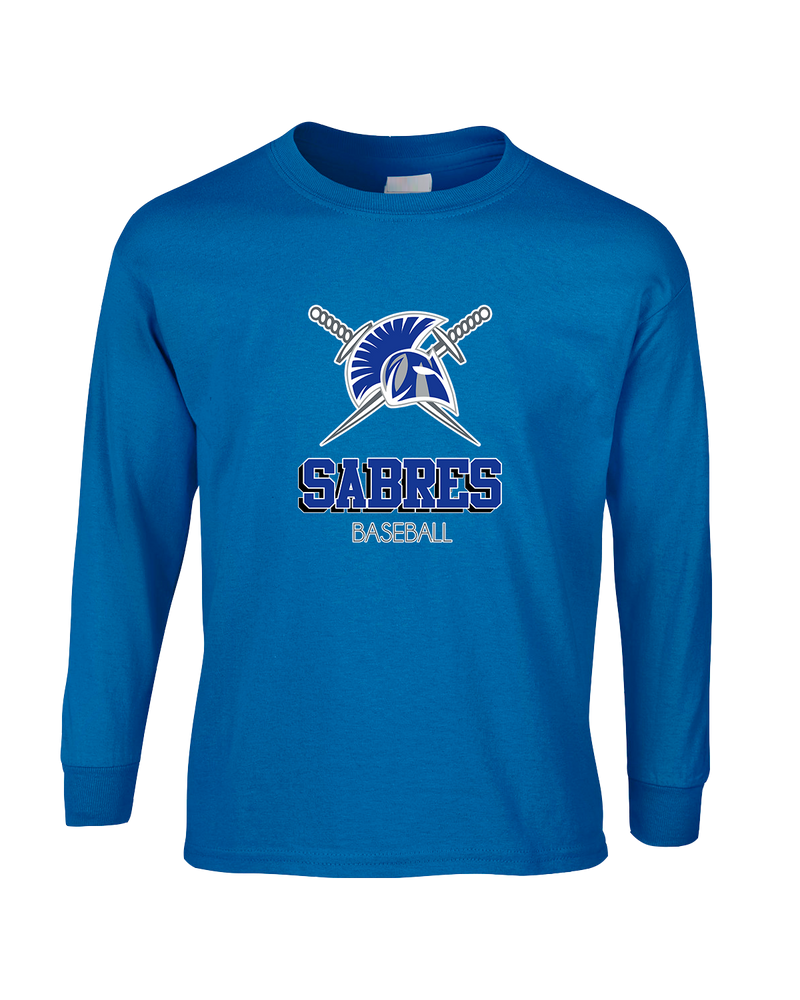 Sumner Academy Baseball Shadow - Mens Basic Cotton Long Sleeve