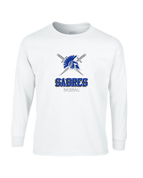 Sumner Academy Baseball Shadow - Mens Basic Cotton Long Sleeve