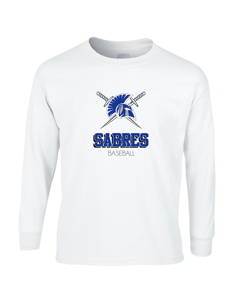 Sumner Academy Baseball Shadow - Mens Basic Cotton Long Sleeve