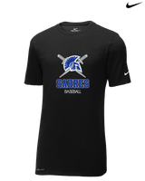 Sumner Academy Baseball Shadow - Nike Cotton Poly Dri-Fit