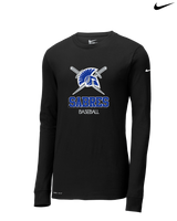 Sumner Academy Baseball Shadow - Nike Dri-Fit Poly Long Sleeve