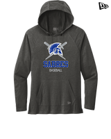 Sumner Academy Baseball Shadow - New Era Tri Blend Hoodie