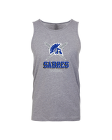 Sumner Academy Baseball Shadow - Mens Tank Top