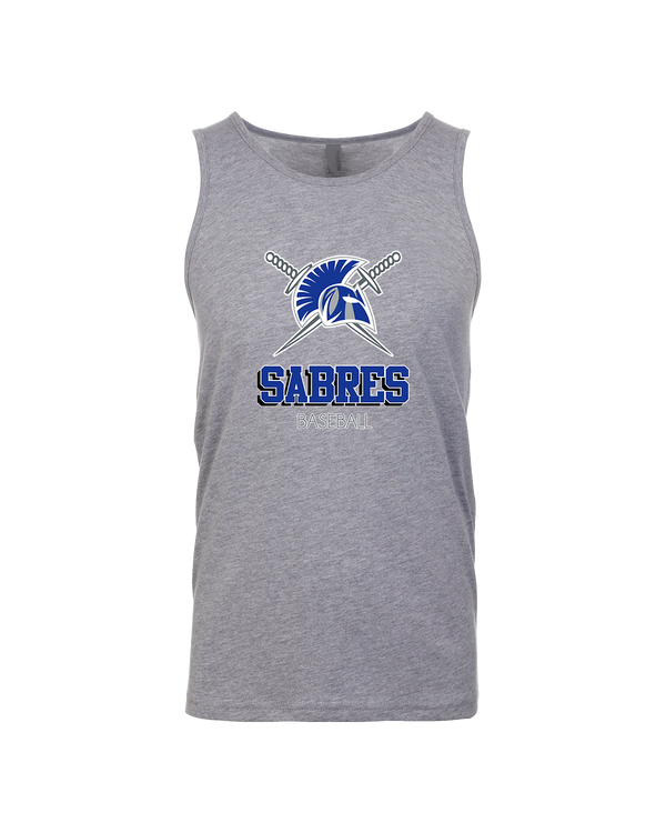 Sumner Academy Baseball Shadow - Mens Tank Top