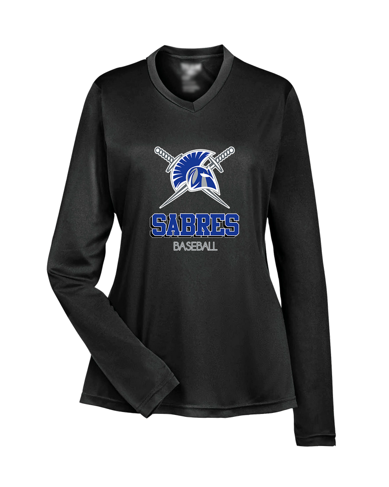 Sumner Academy Baseball Shadow - Womens Performance Long Sleeve