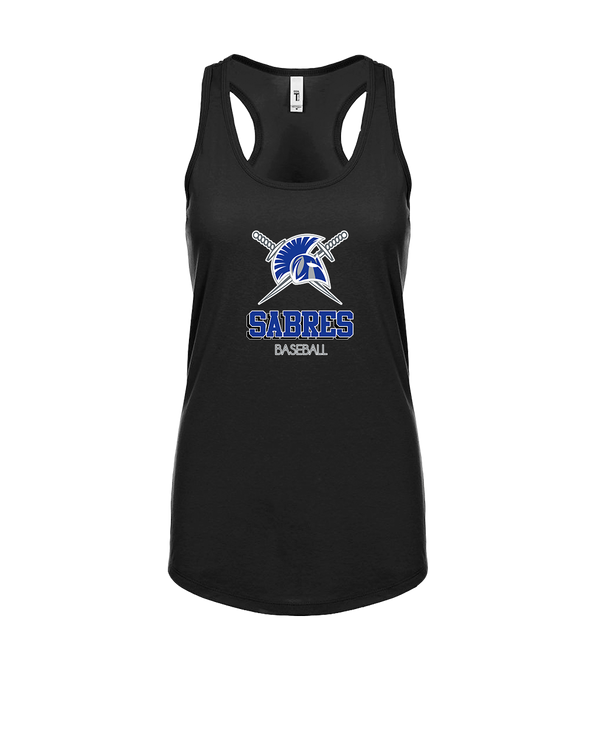Sumner Academy Baseball Shadow - Womens Tank Top