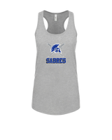 Sumner Academy Baseball Shadow - Womens Tank Top