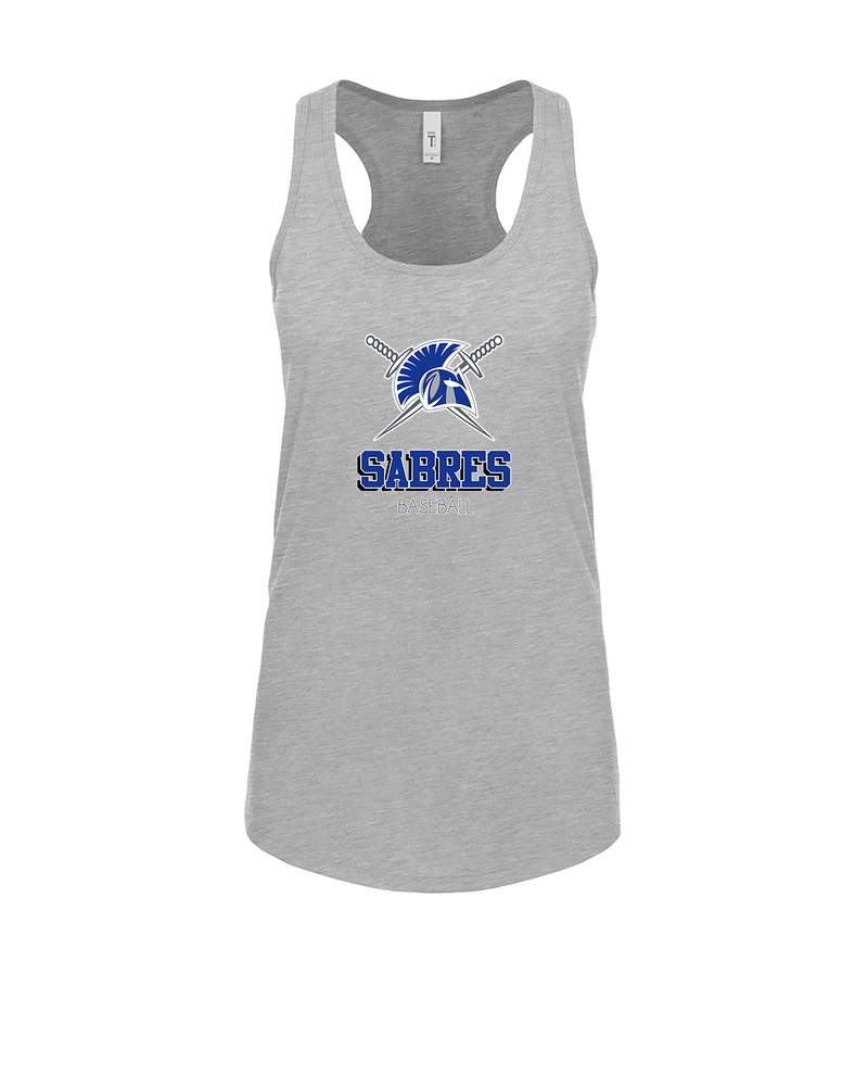 Sumner Academy Baseball Shadow - Womens Tank Top