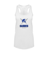 Sumner Academy Baseball Shadow - Womens Tank Top