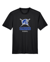 Sumner Academy Baseball Shadow - Youth Performance T-Shirt