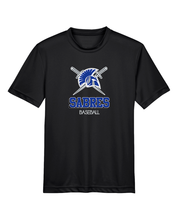 Sumner Academy Baseball Shadow - Youth Performance T-Shirt
