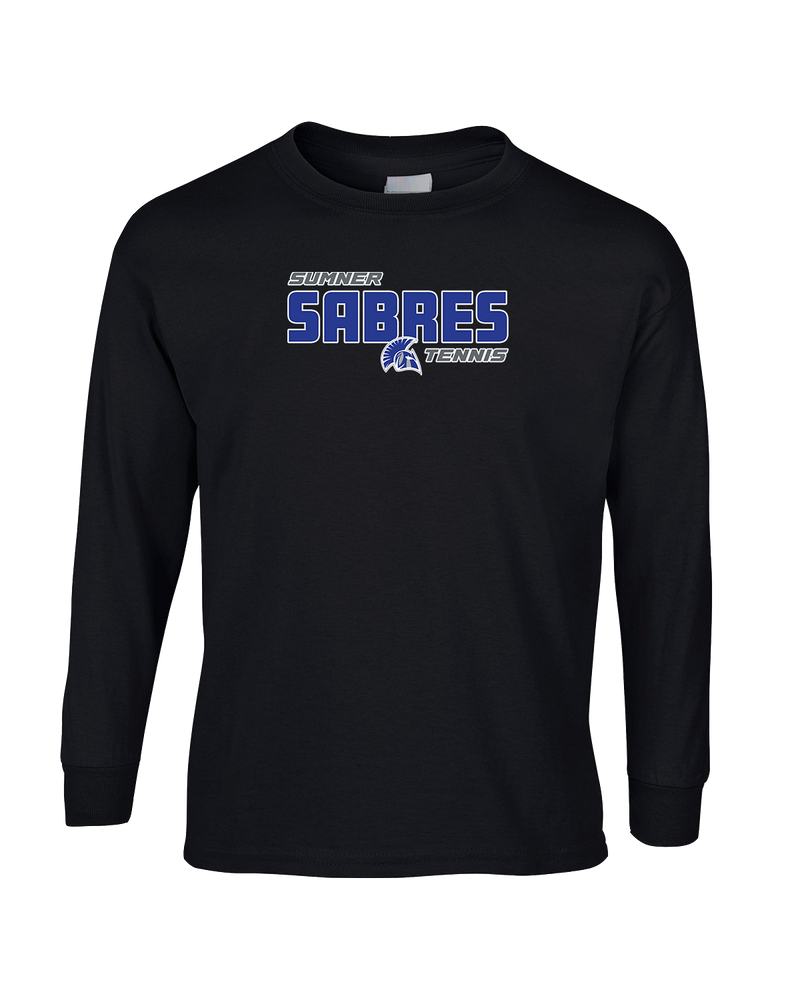 Sumner Academy Tennis Bold - Mens Basic Cotton Long Sleeve