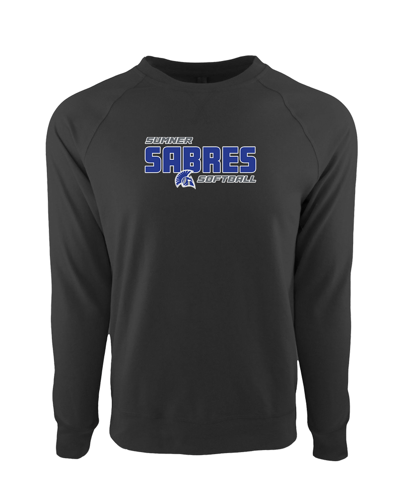 Sumner Academy Softball Bold - Crewneck Sweatshirt